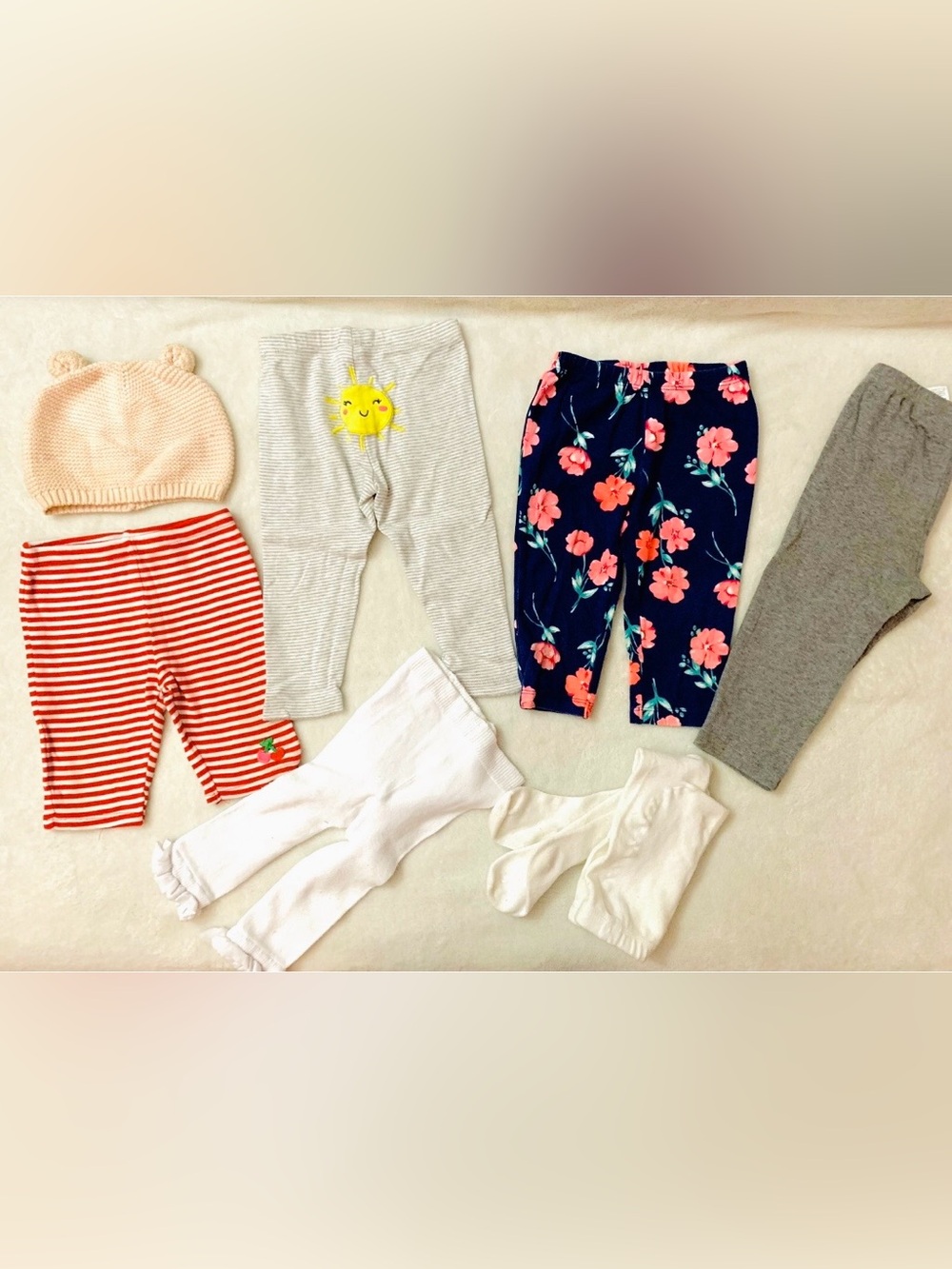 Lot of Cute Girls Clothes Pants Size 12 month Excellent Condition